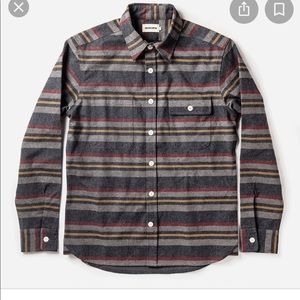Rare Taylor Stitch Moto Shirt Blanket pattern